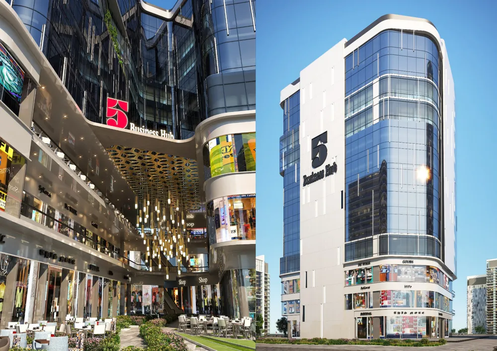 Retail in 5 Business Hub Mall