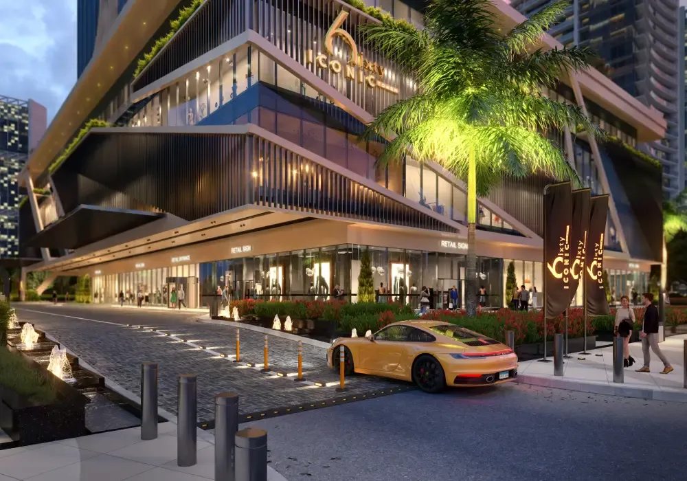 Retail in 6ixty Iconic Tower