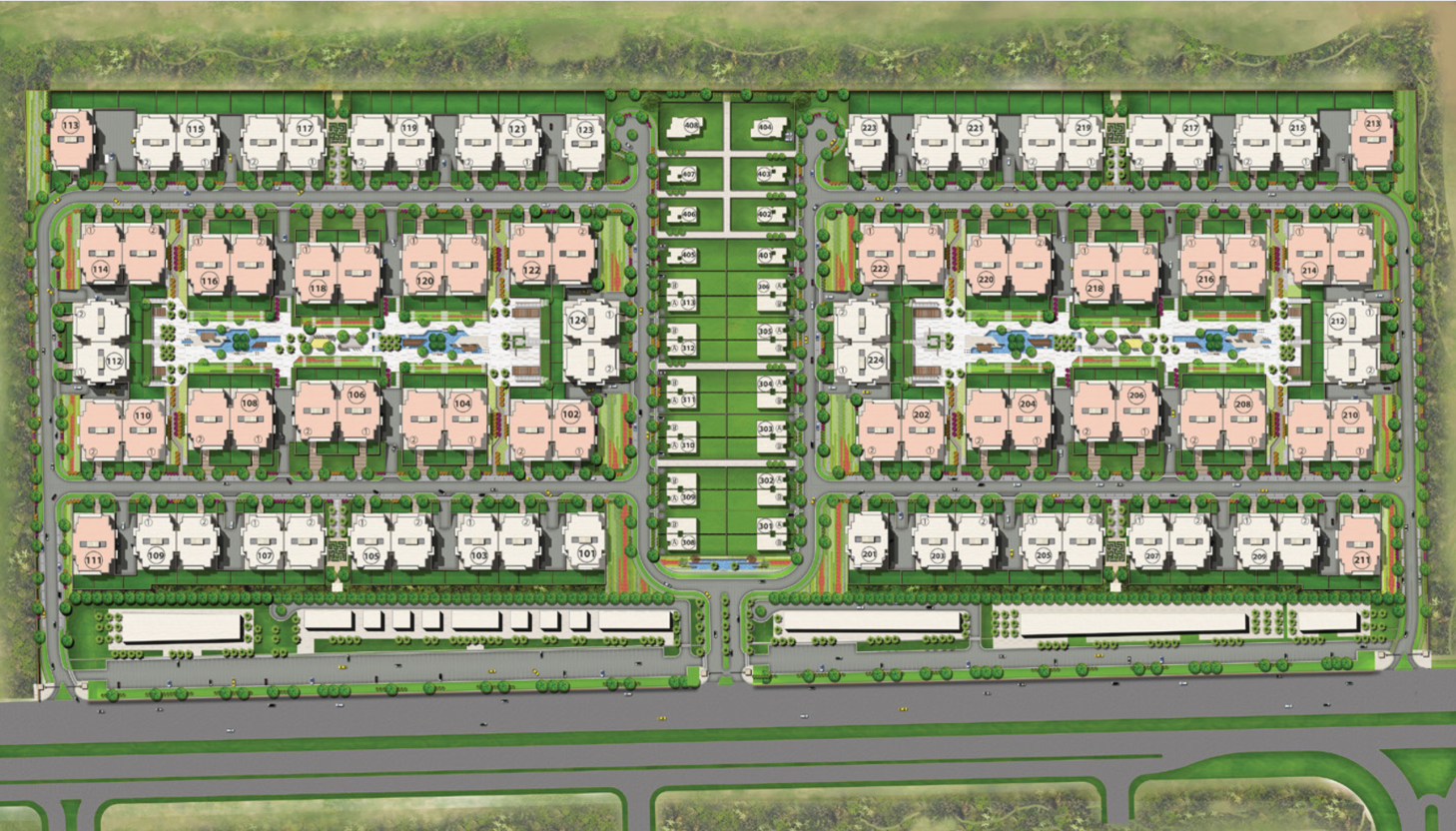 Address East الماستر بلان