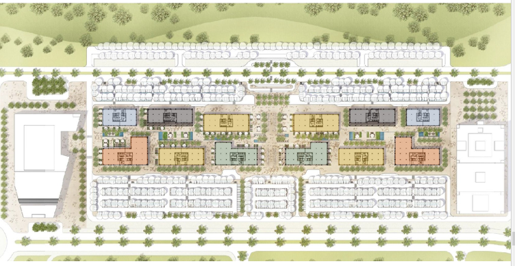 Al Burouj Smart Village الماستر بلان