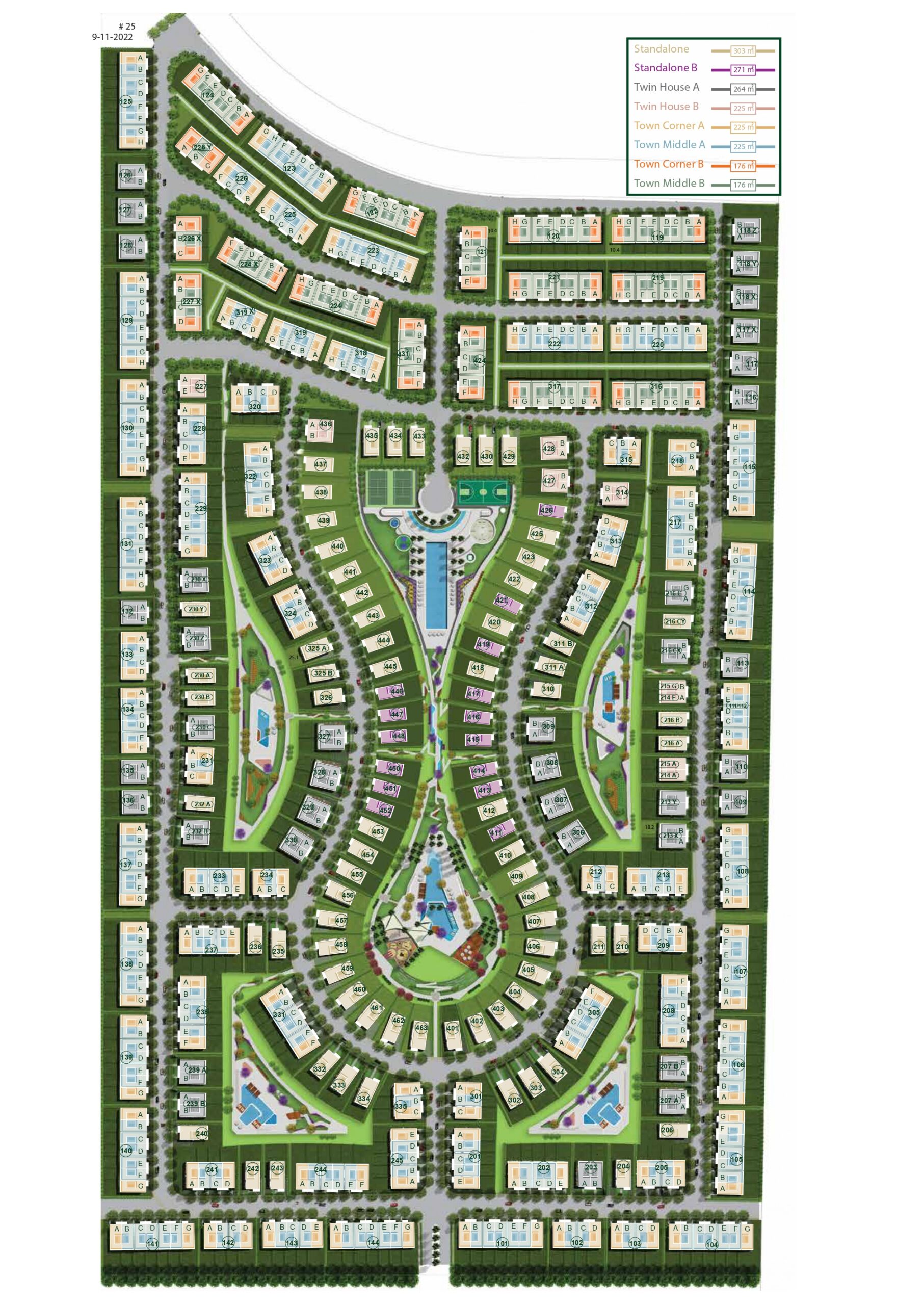 Azzar New Cairo master plan