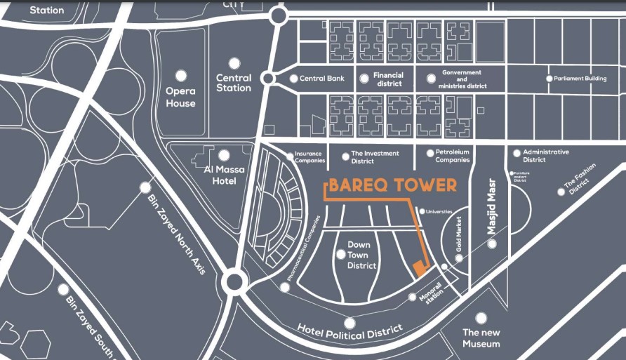 Bareq Tower الماستر بلان