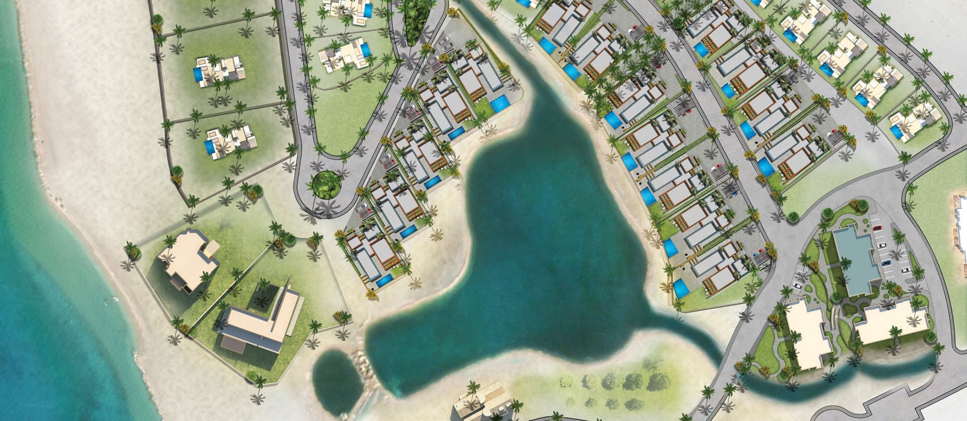 Bay Central Residence  Soma Bay master plan