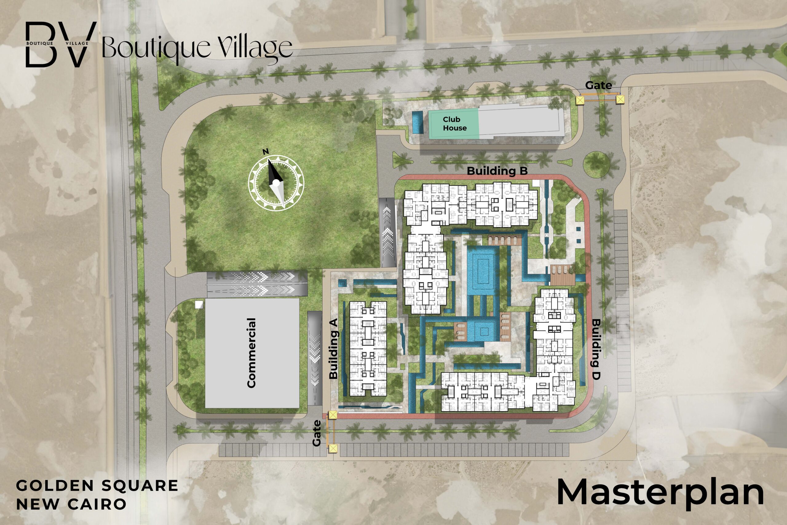 Boutique Village الماستر بلان
