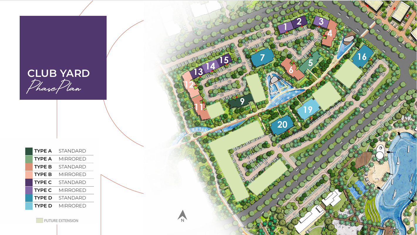 Club Yard-O West الماستر بلان