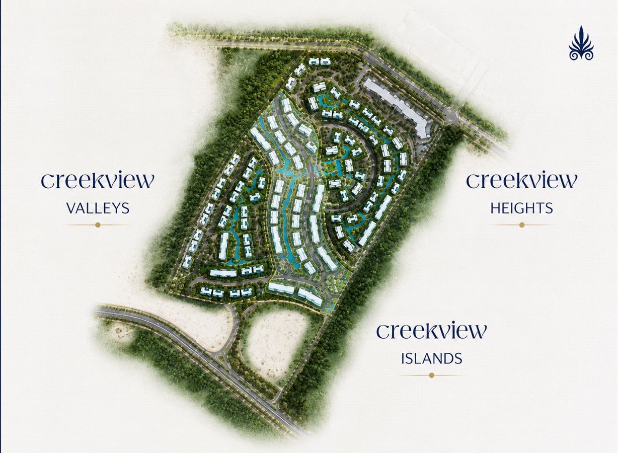 Creek View Islands الماستر بلان