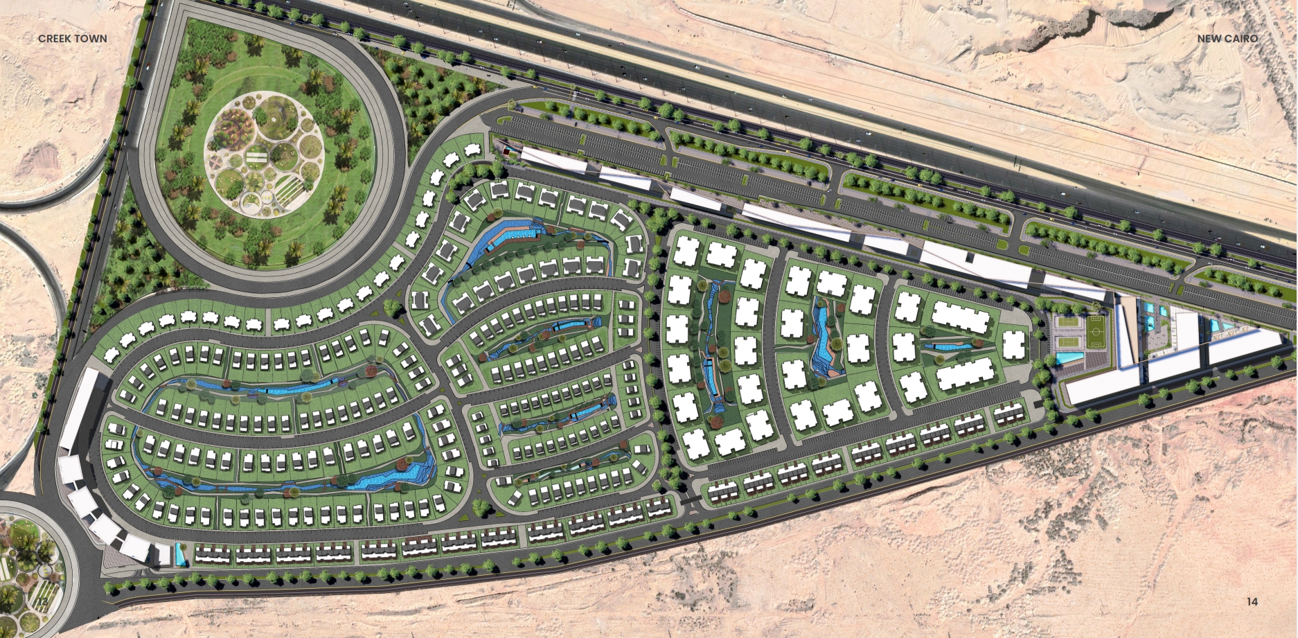 Creektown الماستر بلان