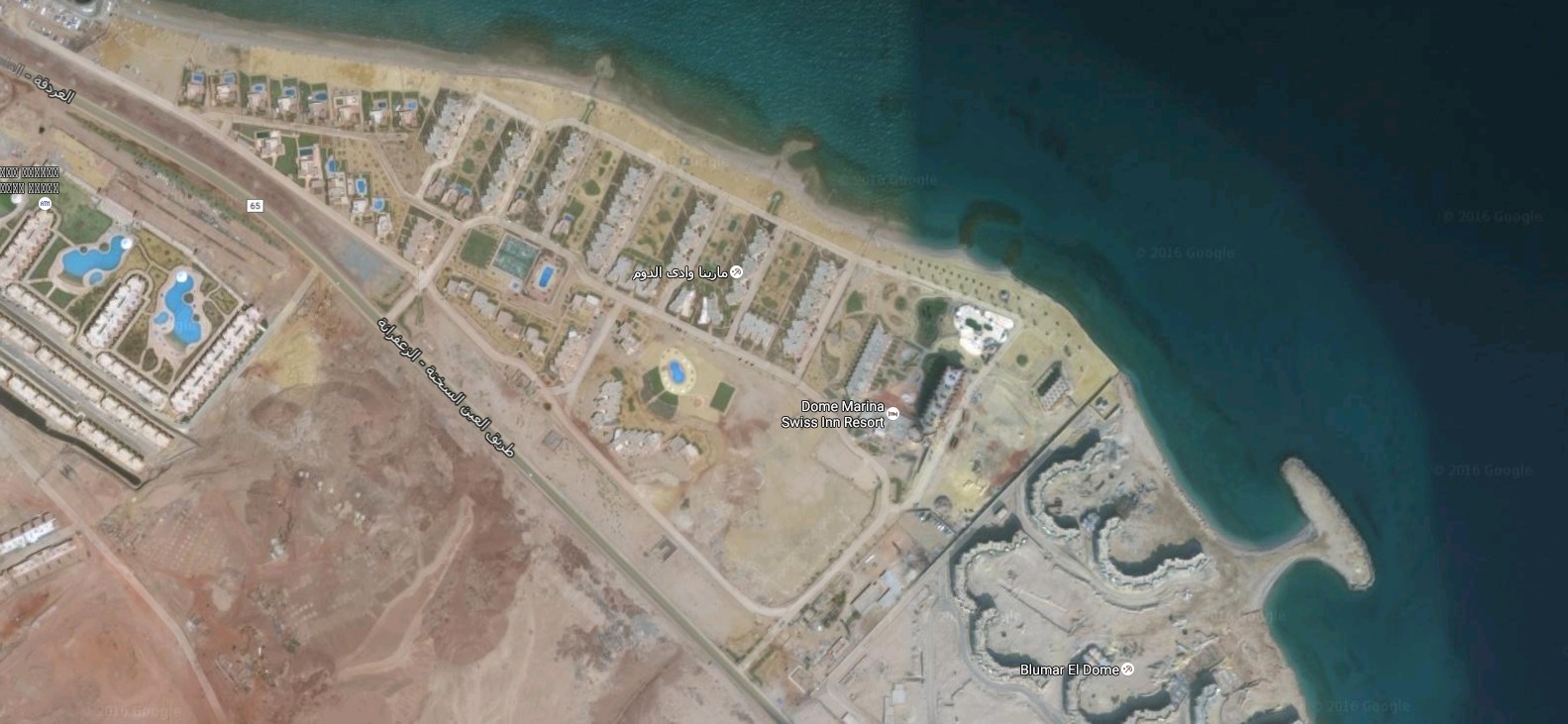Dome Marina Resort الماستر بلان