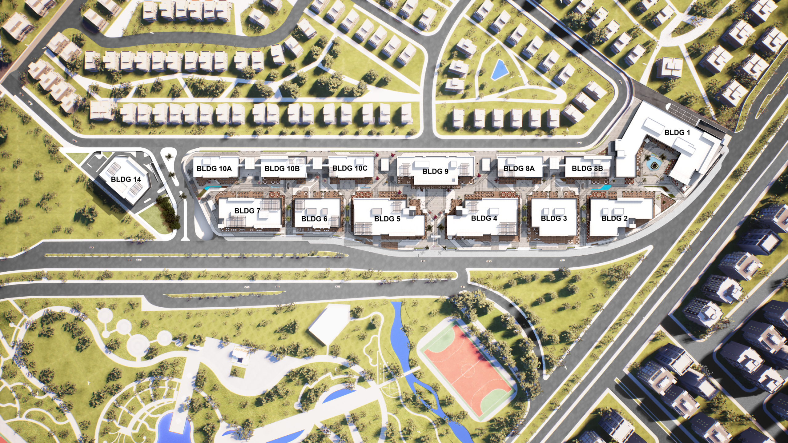 Eastmain New Cairo الماستر بلان