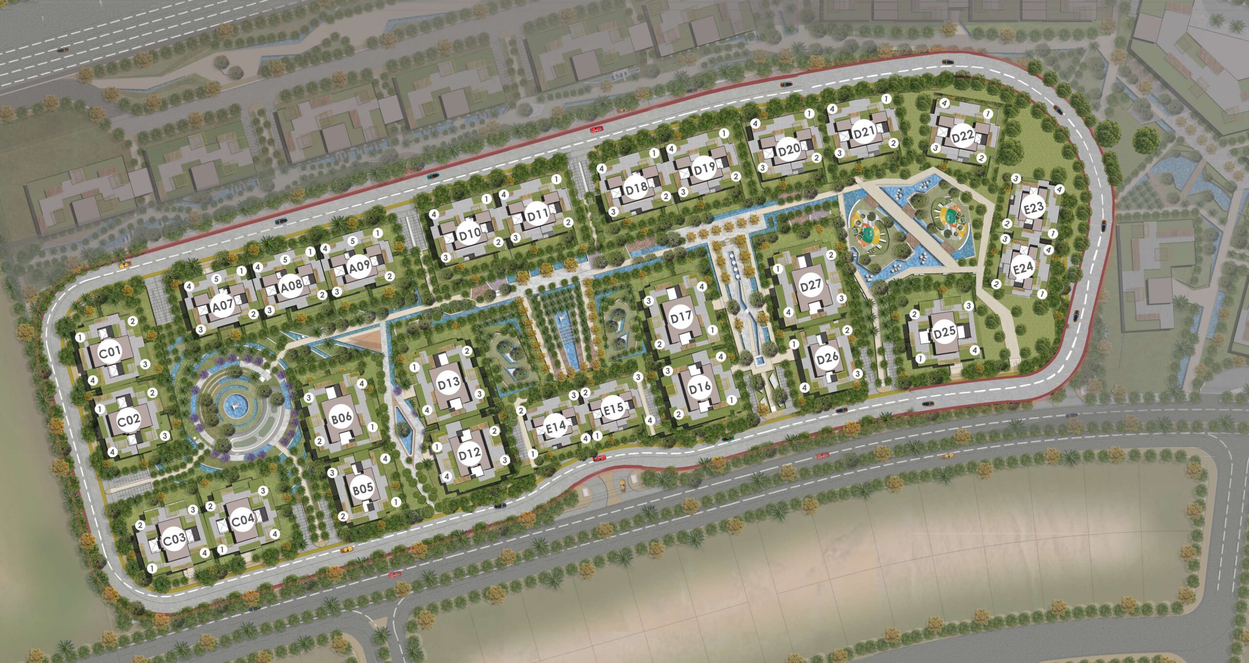 Eelaf Residence master plan