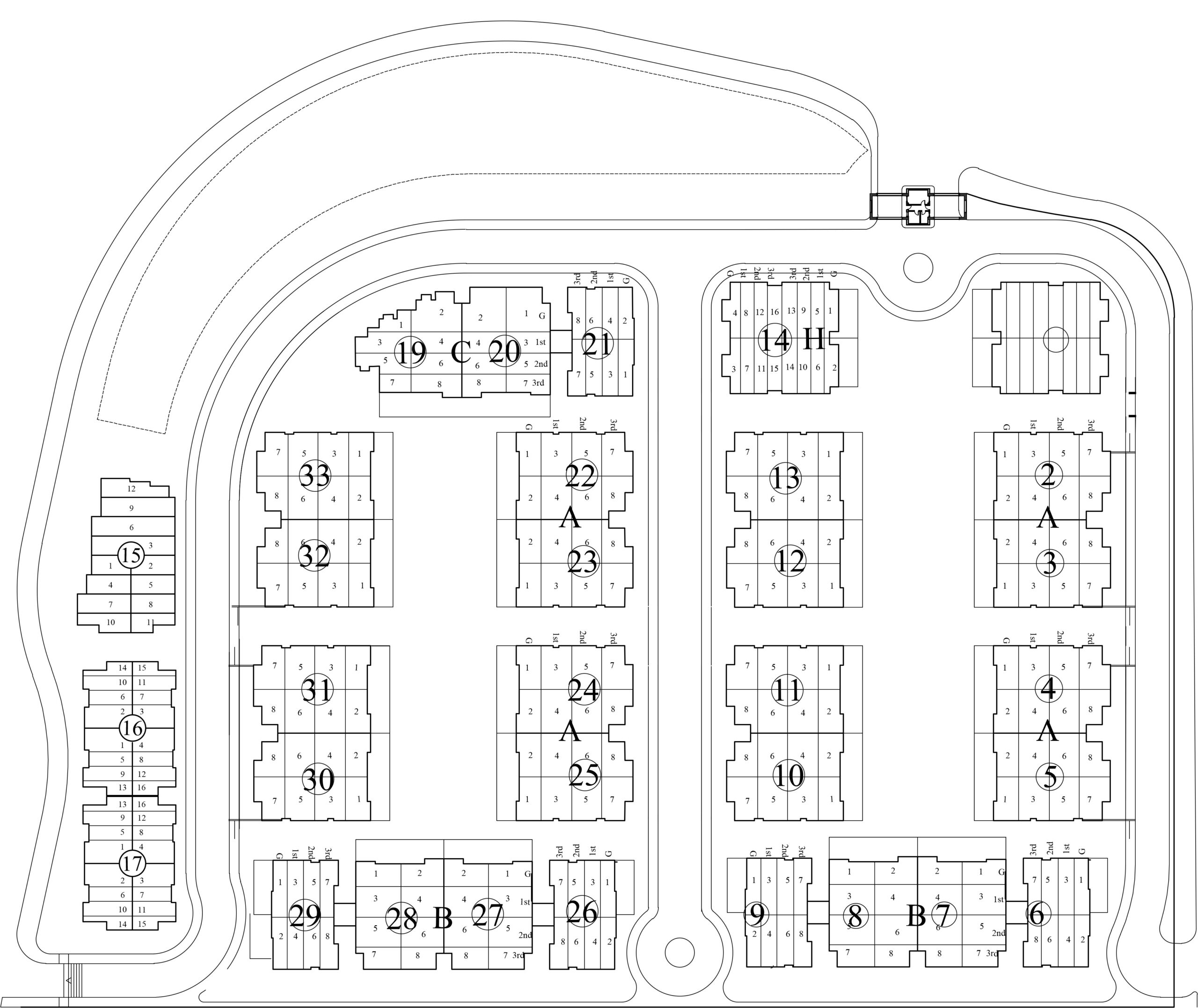 El Patio 7 master plan