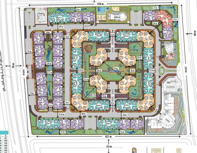 Golden Yard master plan