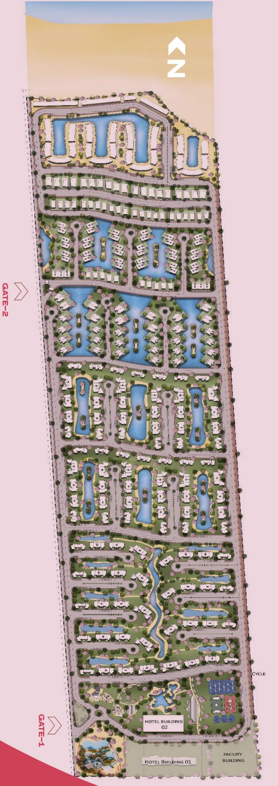 Hacienda Waters master plan