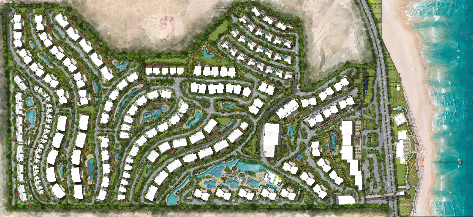 Jebal El Sokhna -Aqua zone الماستر بلان