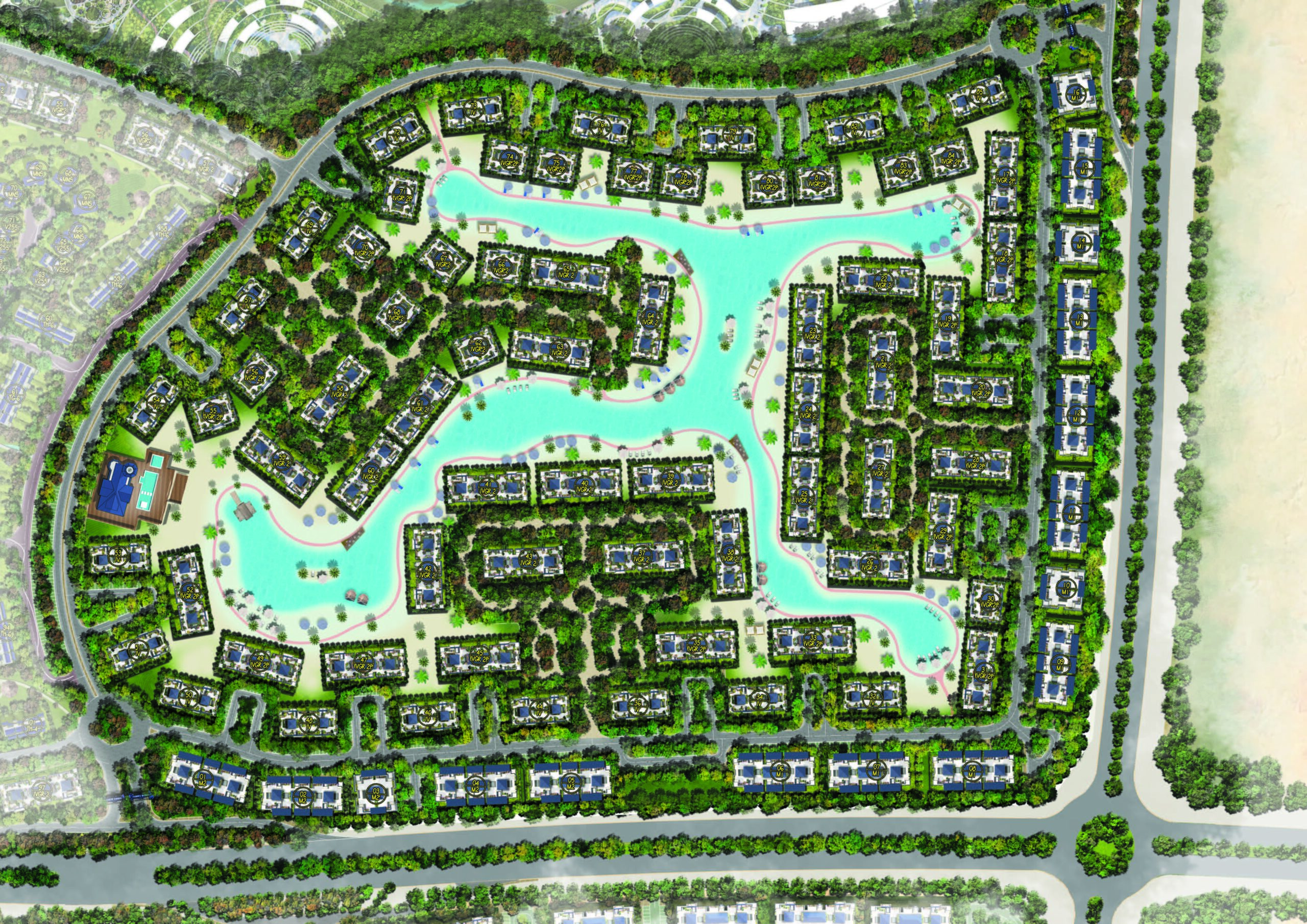 Lagoon Beach Park – Aliva الماستر بلان