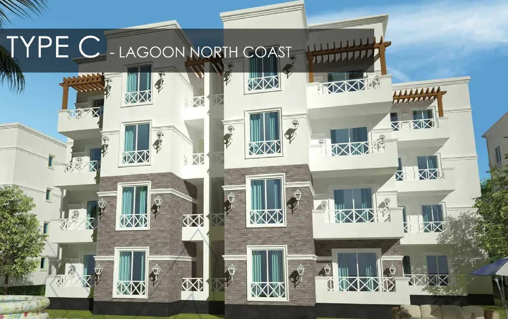 شقة في Lagoon New Allamein