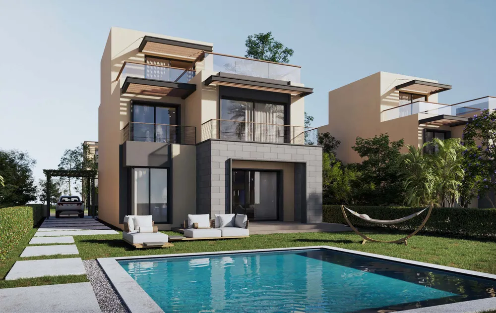 توين هاوس في Lake side