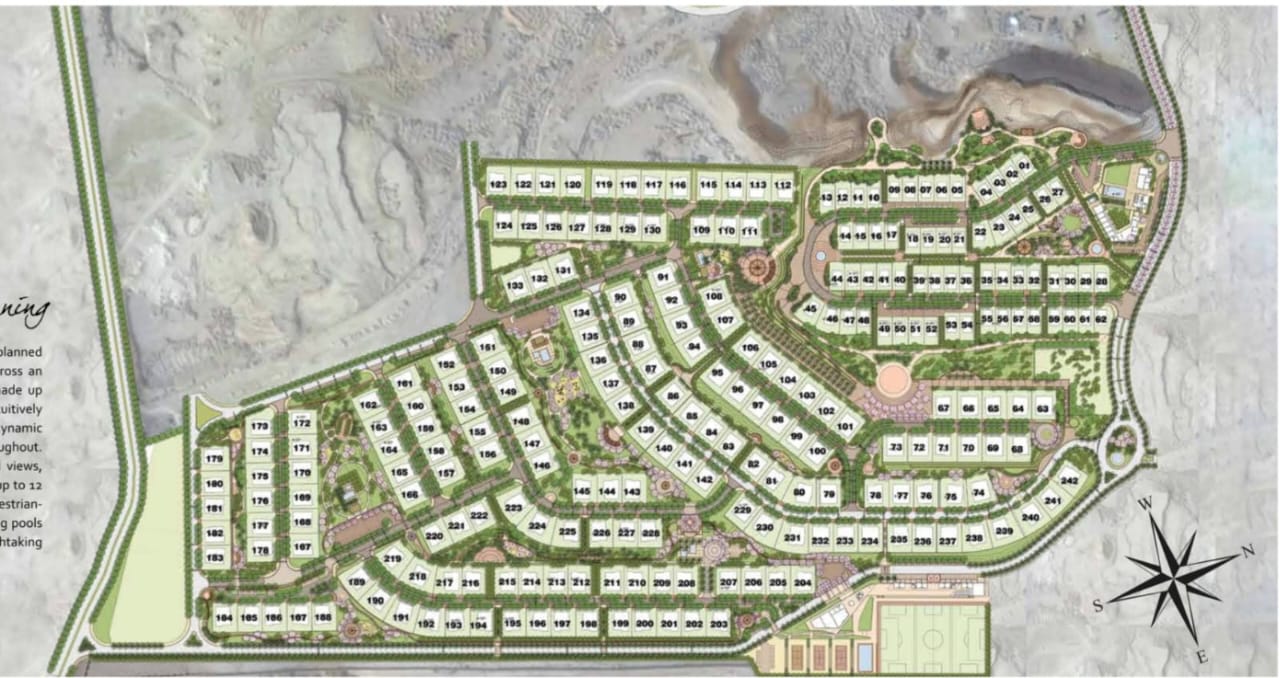Loft-Pyramids Heights الماستر بلان