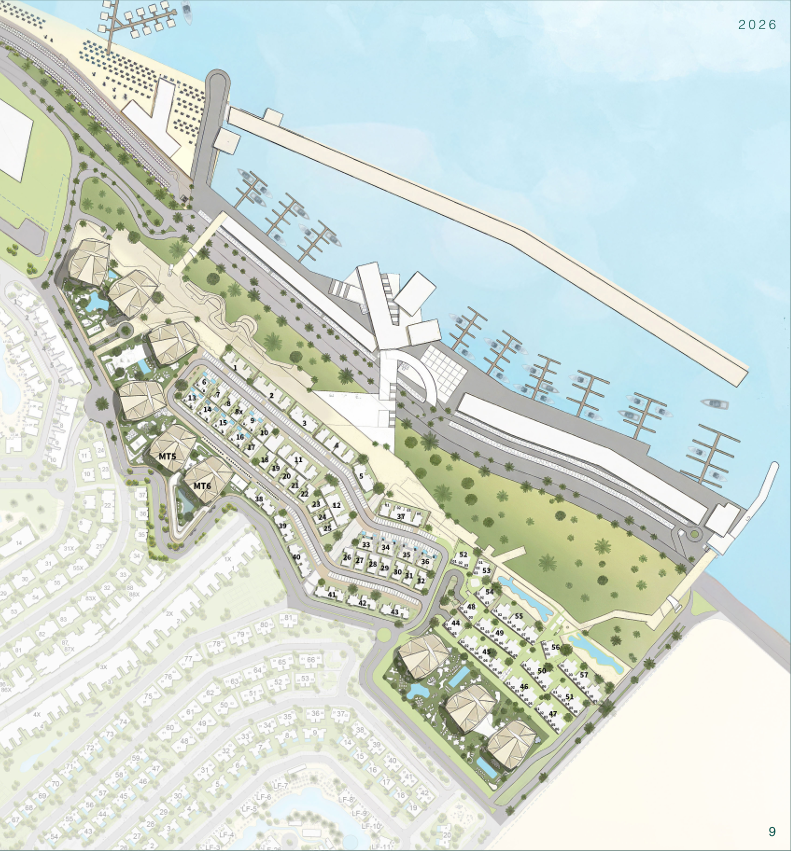 Marina Towers – IL Monte Galala master plan