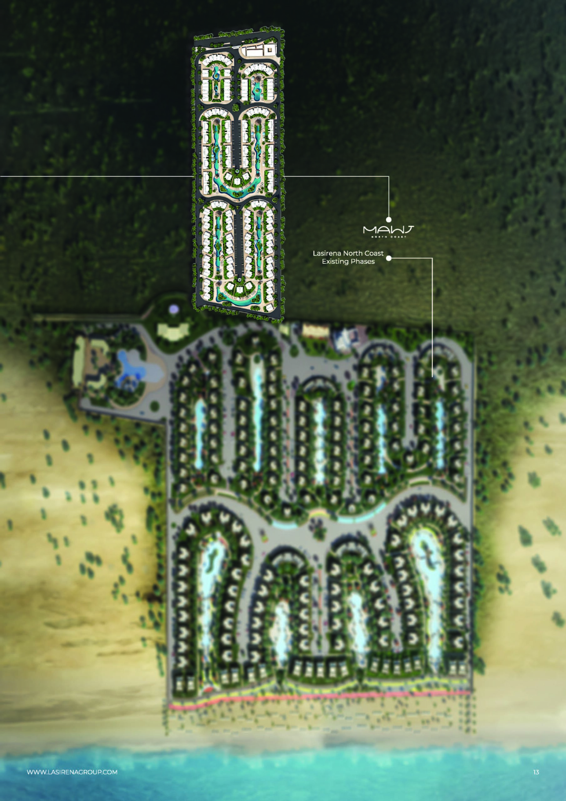 Mawj Lasirena master plan