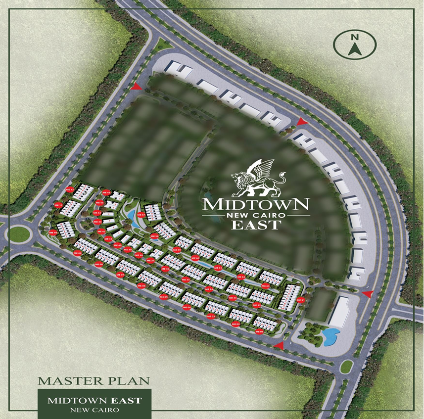 Midtown East Phase Two الماستر بلان