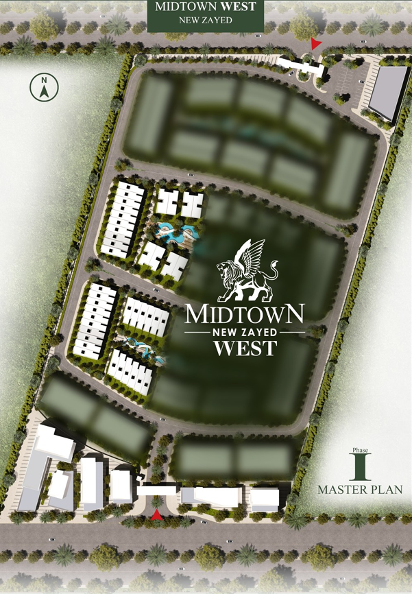 Midtown West Phase One master plan
