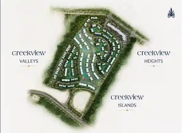 Creekview الماستر بلان