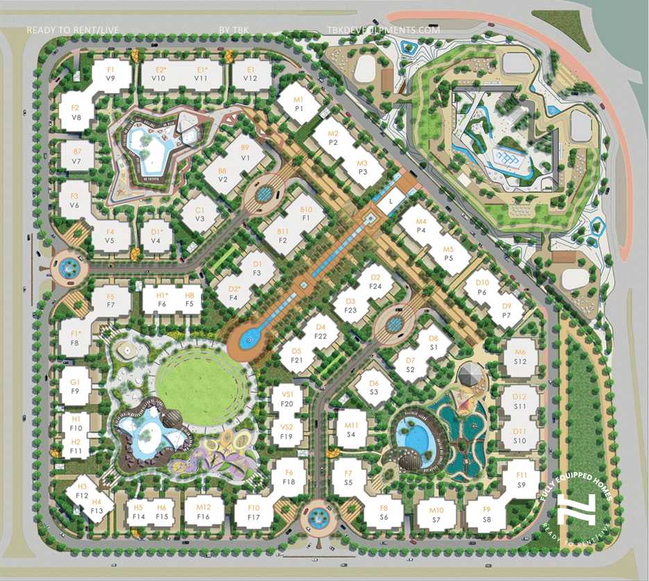 N Residence الماستر بلان