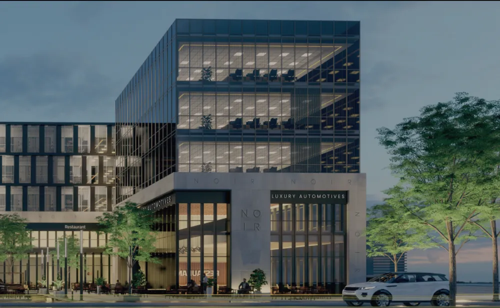 Office in Noir