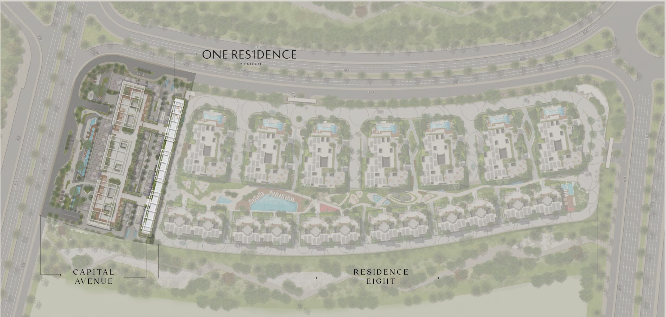 One residence الماستر بلان