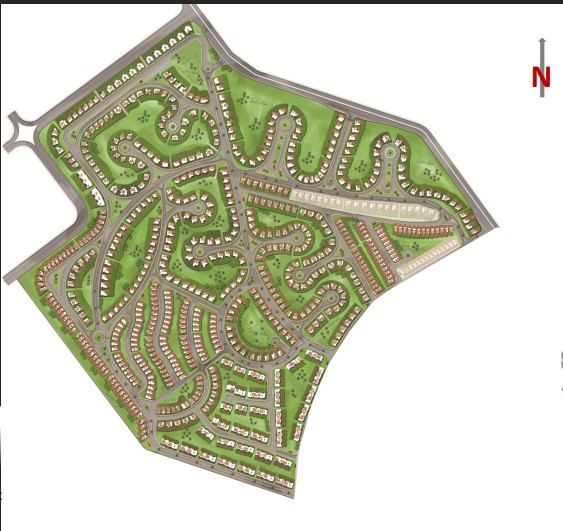 Palm Hills Golf Extension master plan