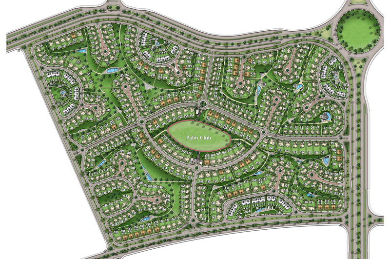 Palm Hills Katameya (PK1) الماستر بلان