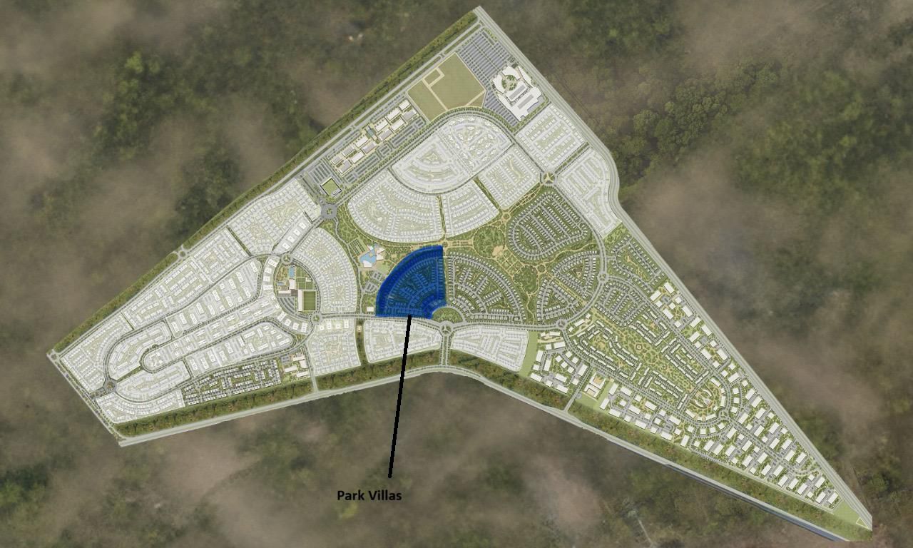 Park Villas – Al Burouj الماستر بلان