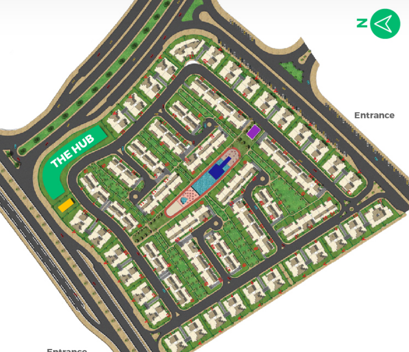 Promenade New Cairo master plan