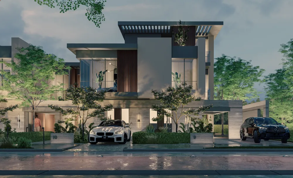 Villa in Red