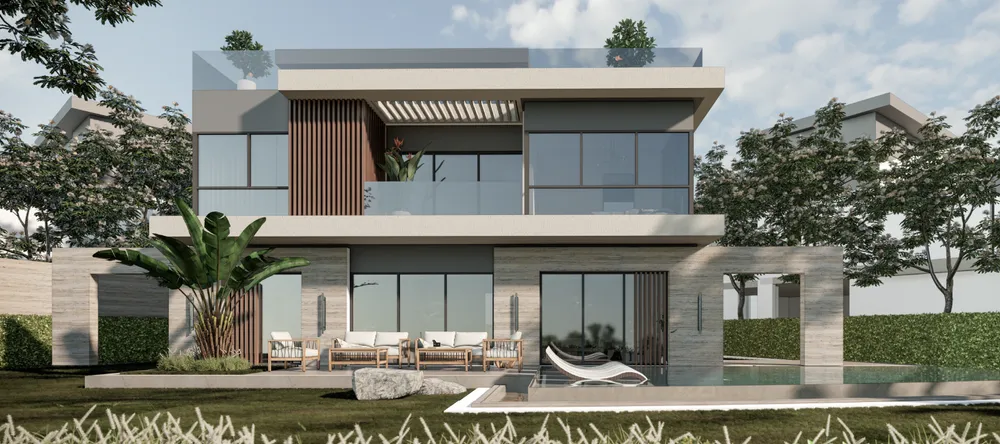 Duplex in Red