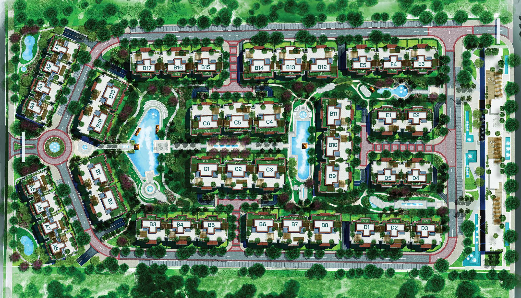 Regent’s Square الماستر بلان
