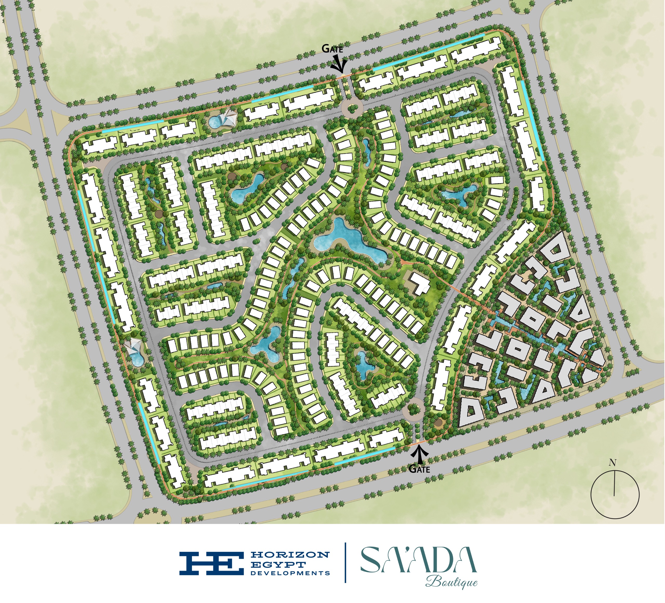 Saada Boutique master plan
