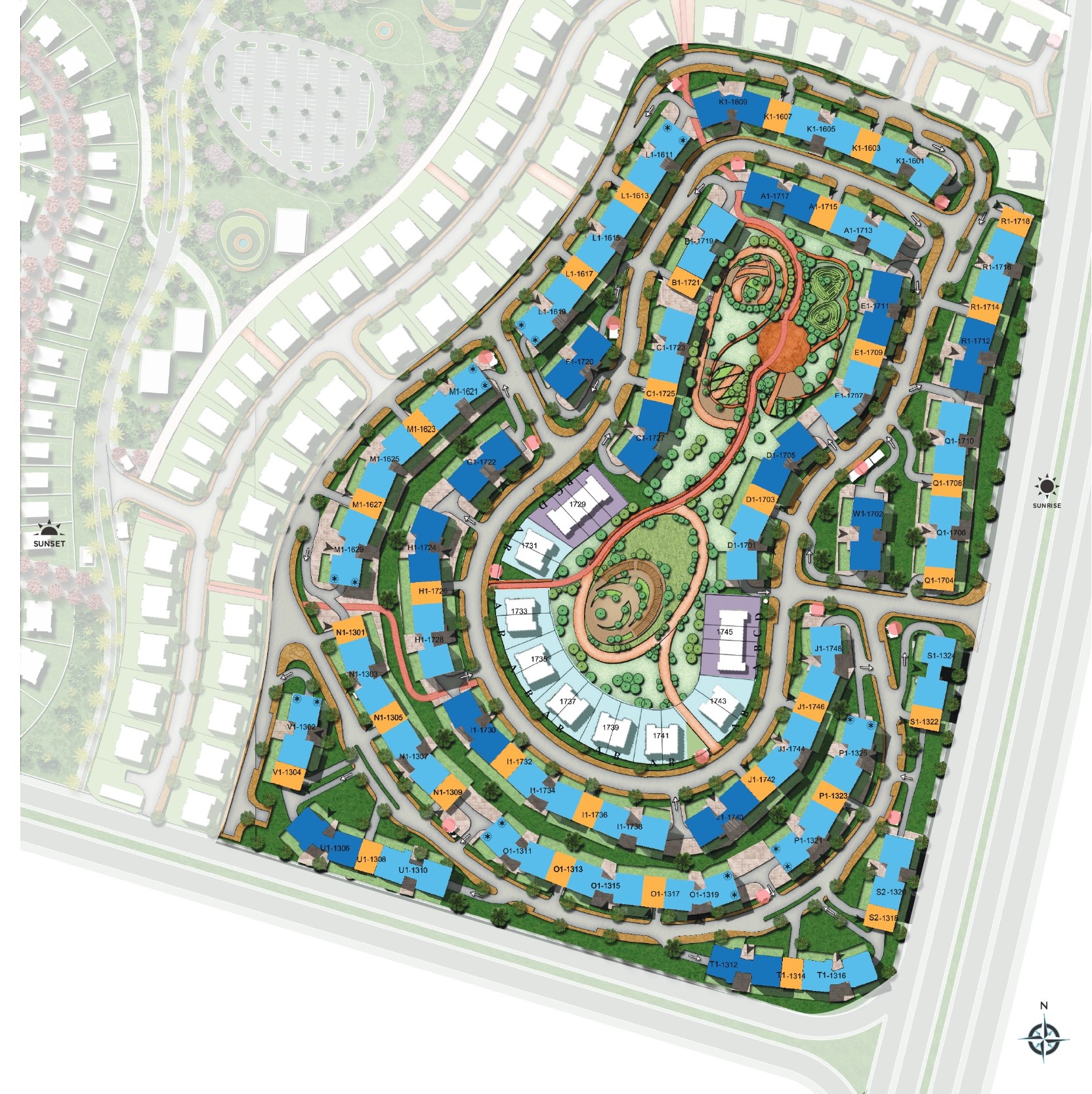 Sky Condos الماستر بلان