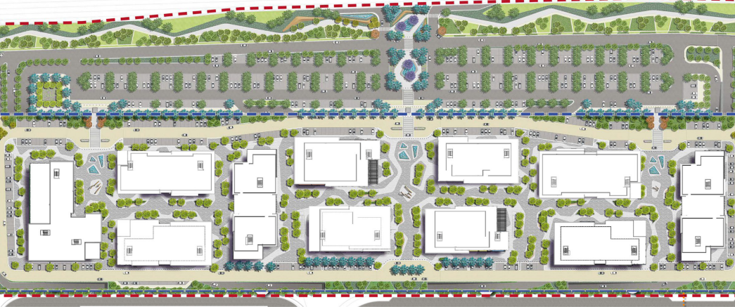 Swan Lake Residences Office Park الماستر بلان