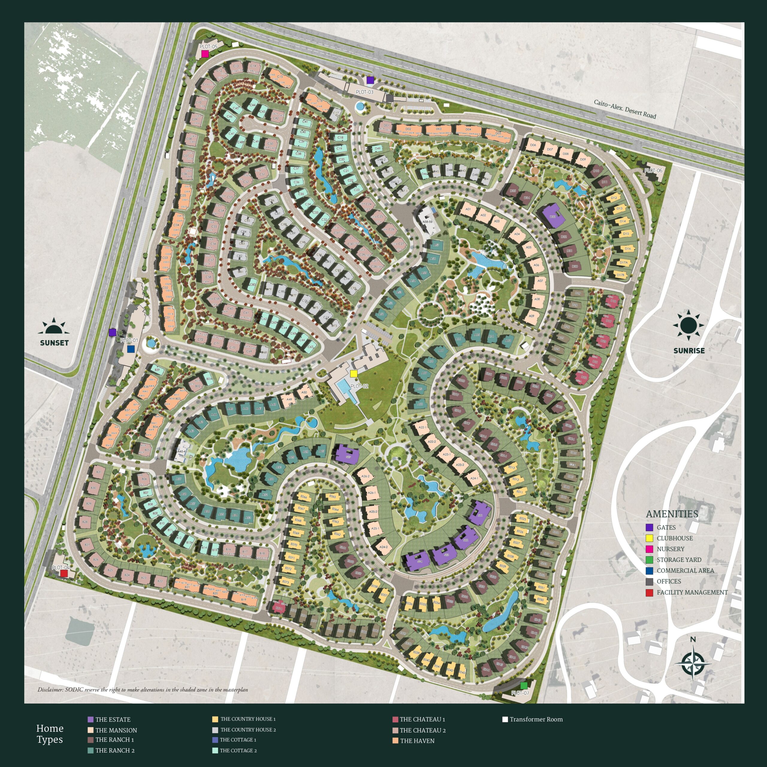 The Estates الماستر بلان