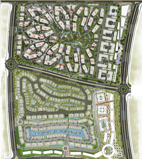 The Lakes  Villas Bloomfields master plan