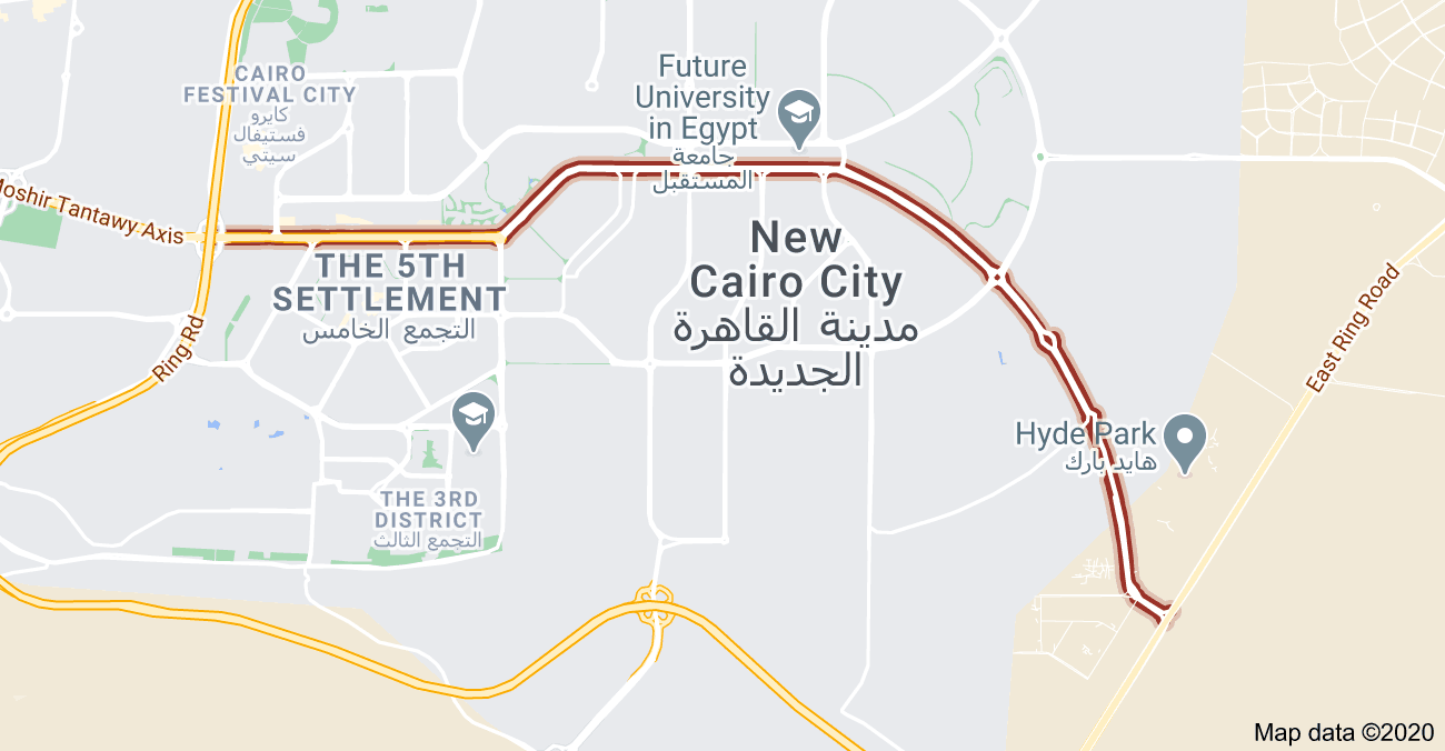 The Place New Cairo الماستر بلان