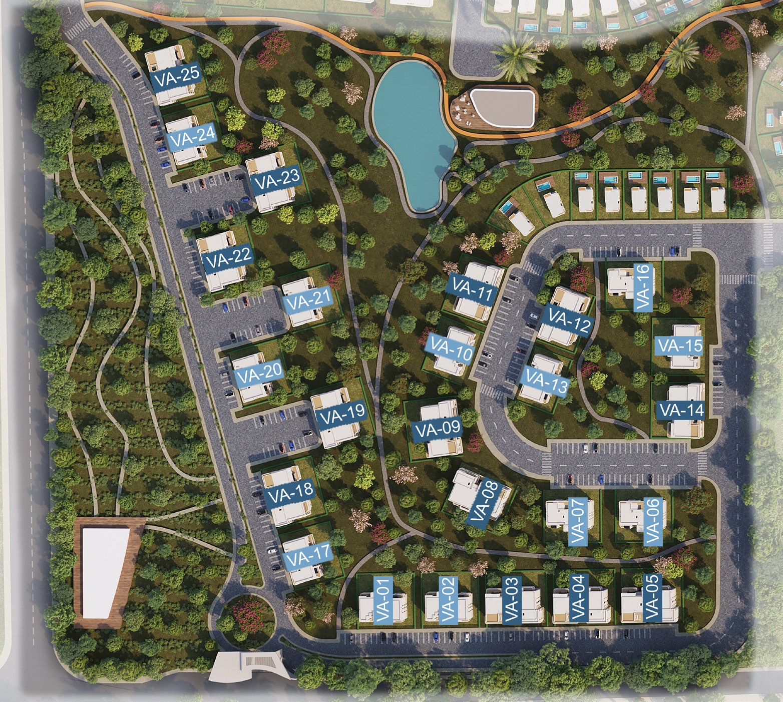 Valerie Village الماستر بلان