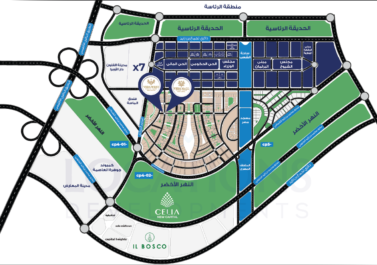 Vida Mall Down Town master plan