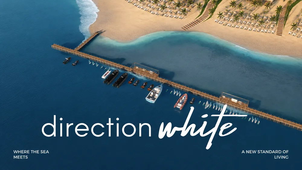 Water Crest – Direction White