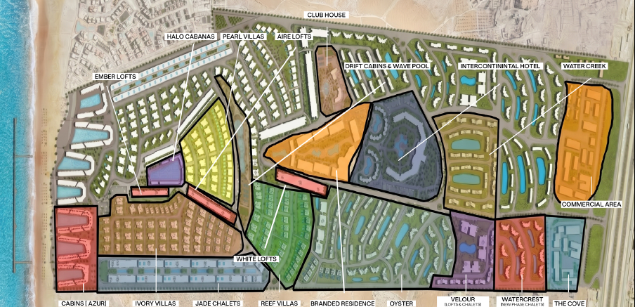 Water Crest – Direction White master plan