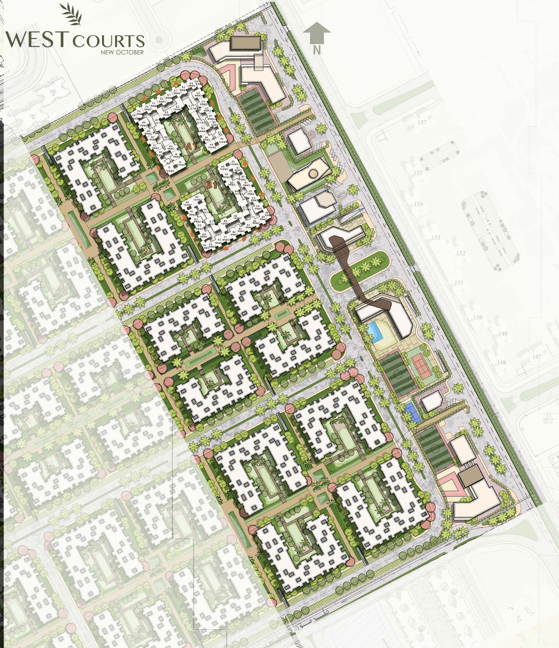 West Courts New October master plan